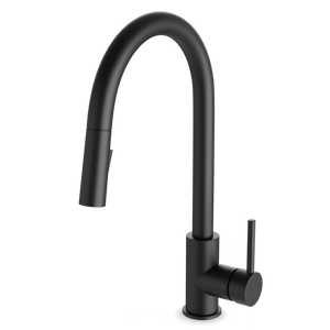 Artos Modern Kitchen Faucet Matte Black – F100137BK