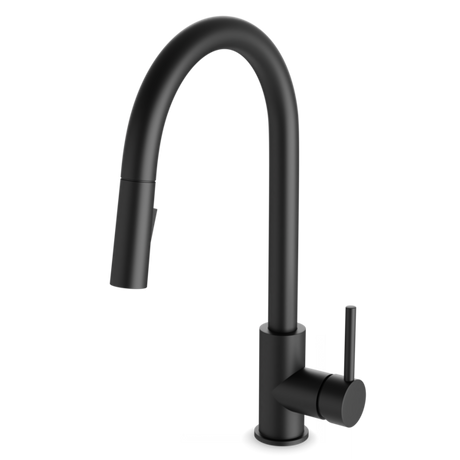 Artos Modern Kitchen Faucet Matte Black – F100137BK