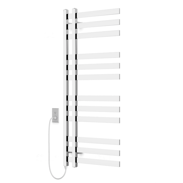 Artos Lioni 48" x 20" Plug-In Heated Towel Rail Chrome – MS12250P-CH