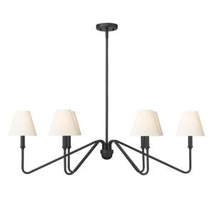 Kennedy Natural Black Linear Pendant