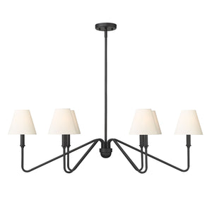 Kennedy Natural Black Linear Pendant
