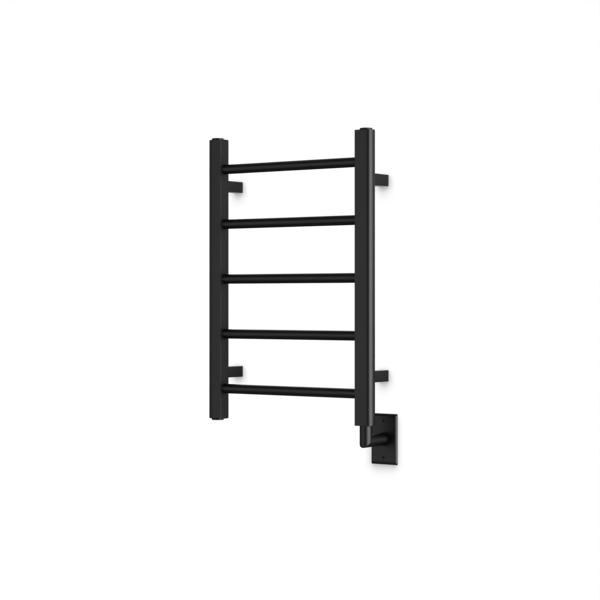 Artos Ryton 26" x 18" Hardwired Heated Towel Rail Matte Black – MR06545W-BK