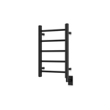 Artos Ryton 26" x 18" Hardwired Heated Towel Rail Matte Black – MR06545W-BK