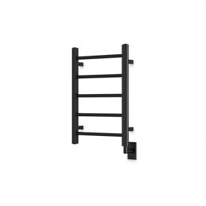 Artos Ryton 26" x 18" Hardwired Heated Towel Rail Matte Black – MR06545W-BK