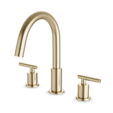 Artos Opera 8" Widespread Bathroom Faucet With Lever Handles Satin Brass – FS310SB