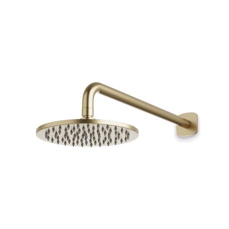 Artos Harmony 8" Rain Shower Head on Wall Mount Arm Satin Brass – F924W8SB