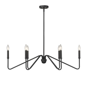 Kennedy Natural Black Linear Pendant