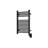 Artos Denby 27" x 18" Hardwired Heated Towel Rail Matte Black – M06845W-BK