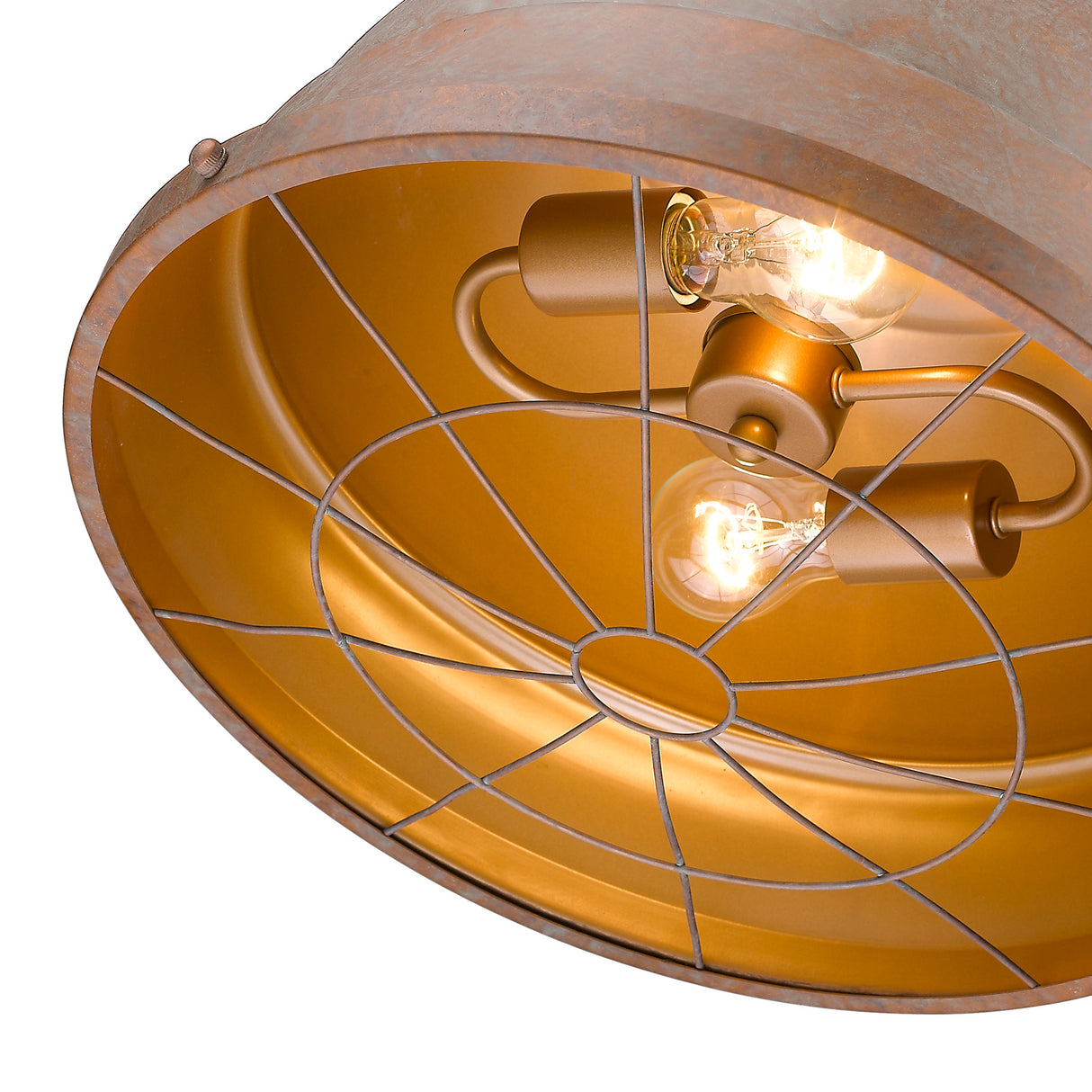 Bartlett 2 Light Pendant in Copper Patina