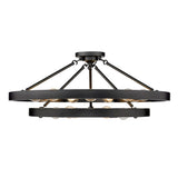 Castile 15 Light Semi-Flush
