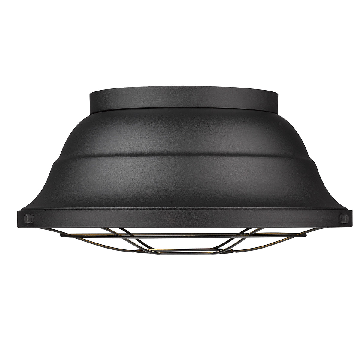 Bartlett Outdoor Flush Mount in Natural Black