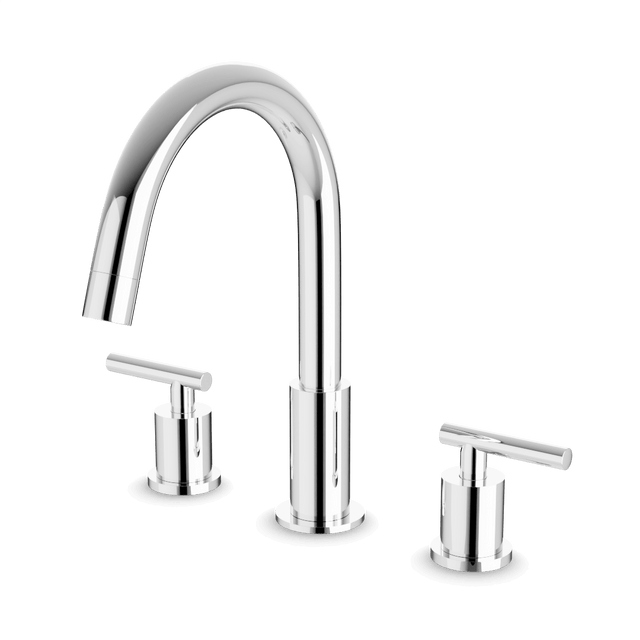 Artos Opera 8" Widespread Bathroom Faucet With Lever Handles Chrome – FS310CH