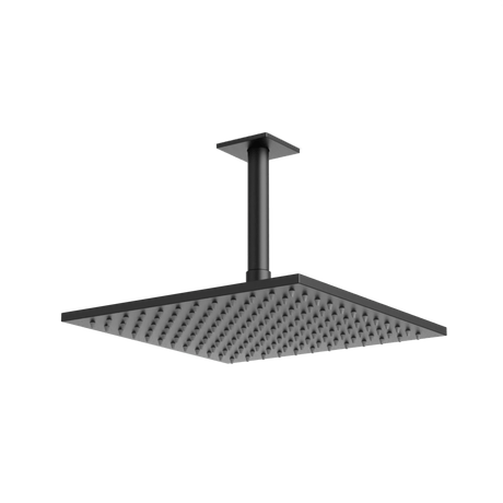 Artos Edge 10" Rain Shower Head on Ceiling Mount Arm Matte Black – F907-51BK