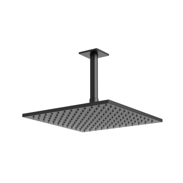 Artos Edge 10" Rain Shower Head on Ceiling Mount Arm Matte Black – F907-51BK