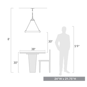 Castile 6 Light Chandelier