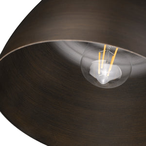 Holmes Flush Mount in Rubbed Bronze