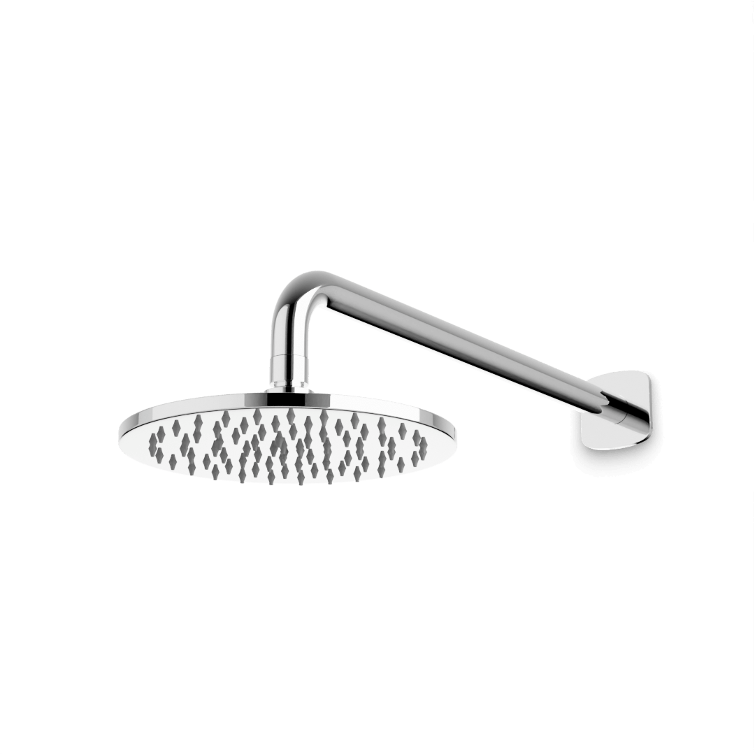 Artos Harmony 8" Rain Shower Head on Wall Mount Arm Chrome – F924W8CH