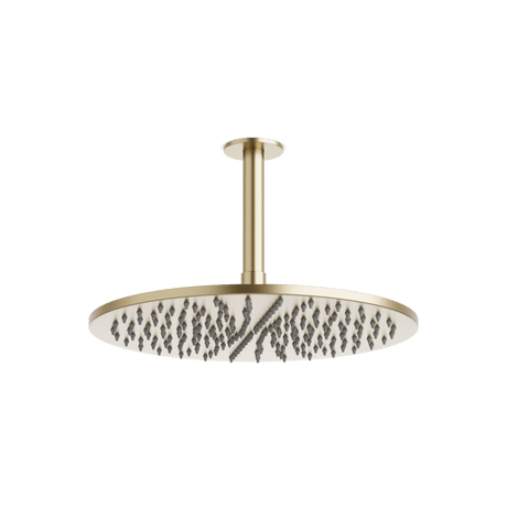 Artos Opera 12" Rain Shower Head on Ceiling Mount Arm Satin Brass – F907-16/5SB