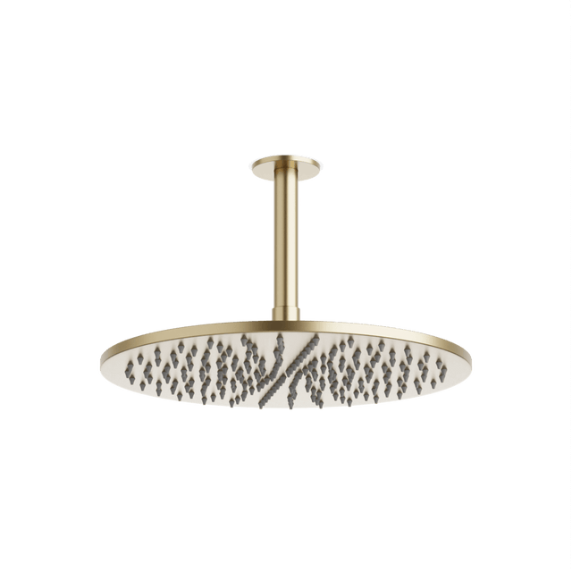 Artos Opera 12" Rain Shower Head on Ceiling Mount Arm Satin Brass – F907-16/5SB