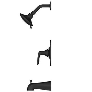 Pfister Matte Black 1-handle Tub & Shower Trim LG89-8WRB