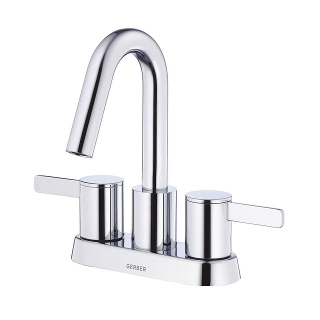 Gerber D301130 Chrome Amalfi Two Handle Centerset Lavatory Faucet