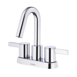 Gerber D301130BN Brushed Nickel Amalfi Two Handle Centerset Lavatory Faucet
