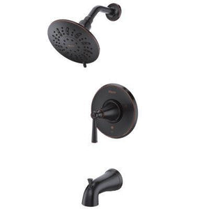 Saxton 1-Handle Tub/Shower Trim in Tuscan Bronze