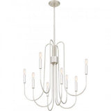 Quoizel CBR5028PK Cabry Chandelier 8 lights polished nickel Chandelier