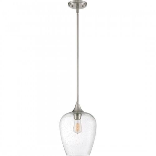 Quoizel TWE1510BN Towne Mini pendant brushed nickel Mini Pendant