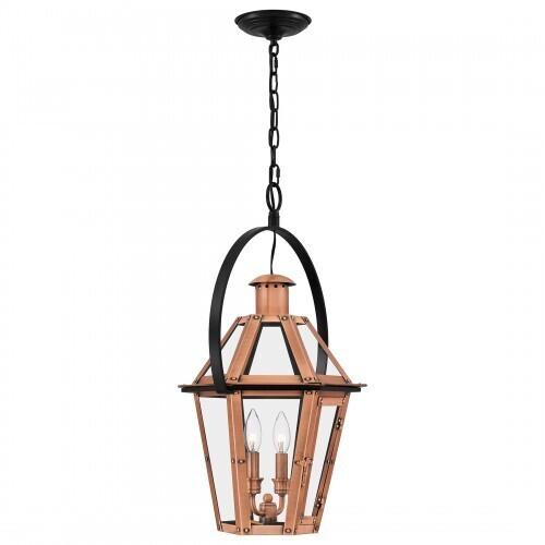 Quoizel BURD2816AC Burdett Pendant 2 lights aged copper Pendant