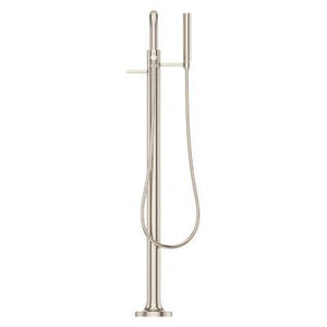 Pfister Polished Nickel 2-handle Tub Filler With Hand Shower LG6-1TNTD