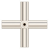 Pfister Polished Nickel Single Cross Handle for Slide Bar Kit HHL-G16TNTD
