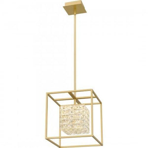 Quoizel PCDZ2812SGD Dazzle Pendant led light soft gold Pendant