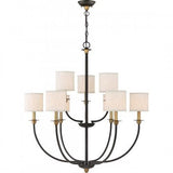 Quoizel ADY5009OZ Audley Chandelier 9 light old bronze Chandelier