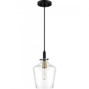 Quoizel JUN1508EK June Mini pendant 1 light earth black Mini Pendant