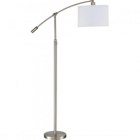 Quoizel CFT9364BN Clift Floor lamp brushed nickel 64"h Floor Lamp