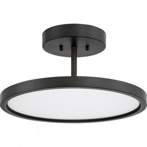 Quoizel BLW1715OI Beltway Semi flush led 15"d oil rubbed bronze Semi-Flush Mount
