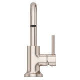 Tenet Single Control 4" Centerset Bathroom Faucet in Brushed Nickel