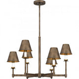 Quoizel CRO5026SU Cross Chandelier 6 lights statuary bronze Chandelier