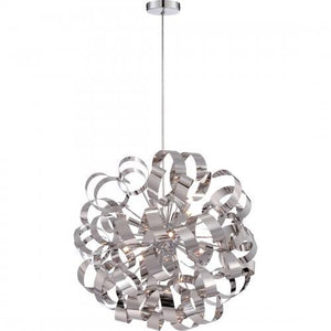 Quoizel RBN2823C Ribbons Pendant plsh chrme Pendant
