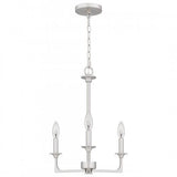 Quoizel PRC5016BN Prescott Chandelier 3 lights brushed nickel Chandelier