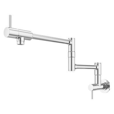Pfister Polished Chrome Lita Wall Mount Pot Filler GT533-PFC