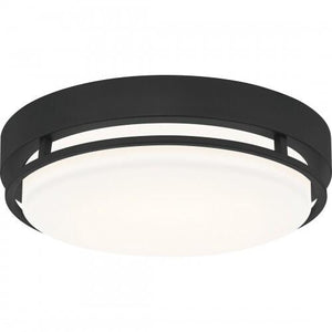 Quoizel HAL1614EK Hale Flush mount led light earth black Flush Mount