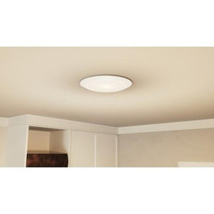 Quoizel VRG1612W Verge Flush mount 12"d white Flush Mount