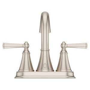 Pfister Brushed Nickel Saxton Centerset Bath Faucet LG48-GL0K