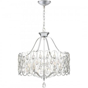 Quoizel LUL5022C Lulu Chandelier 5 light polished chrome Chandelier
