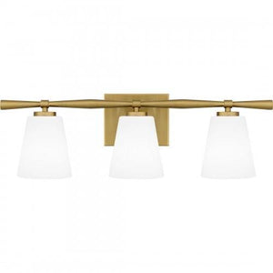 Quoizel BID8623AB Brindley Bath 3 lights aged brass Bath Light