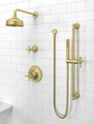 Pfister Brushed Gold 1-handle Tub & Shower Trim LG89-8TBBG