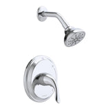 Gerber G00G9164BNTC Brushed Nickel Viper Single Handle Shower Only Trim Kit & TREYSTA(R...