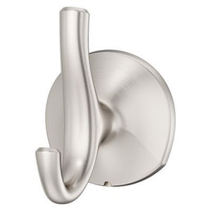 McAllen Robe Hook in Spot Defense Brushed Nickel